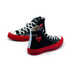 Converse X Comme Des Garcons Play Black